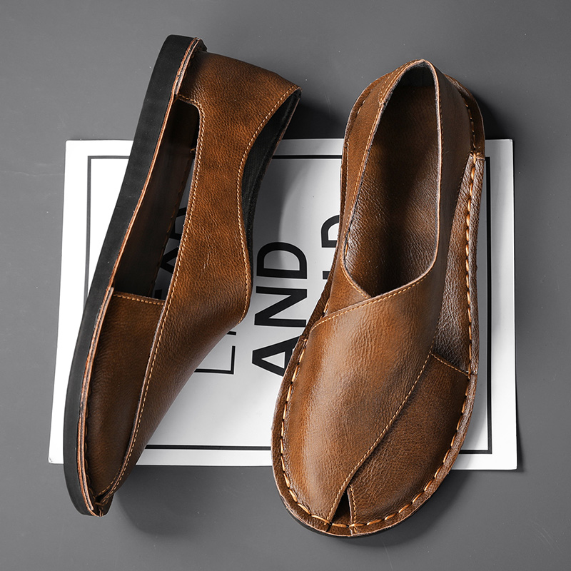 CASCADE LEATHER SANDALS