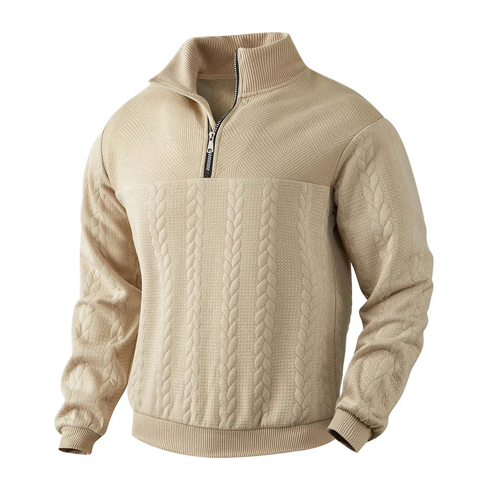 CAMDEN | PREMIUM QUARTER ZIP SWEATSHIRT