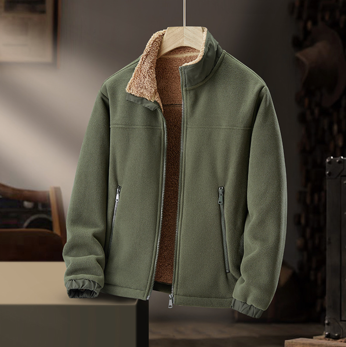 ZERANO LAMBSKIN JACKET