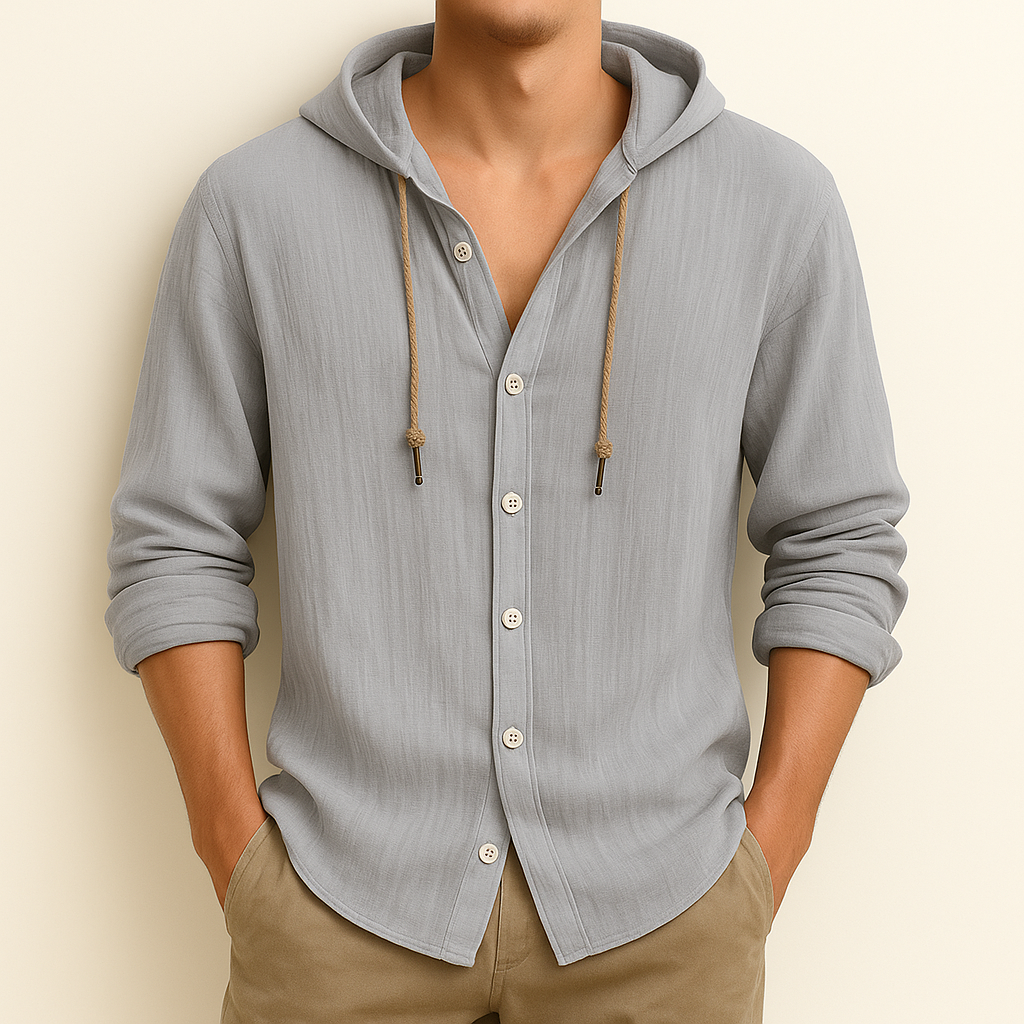 LANGFORD HOODED SHIRT JACKET