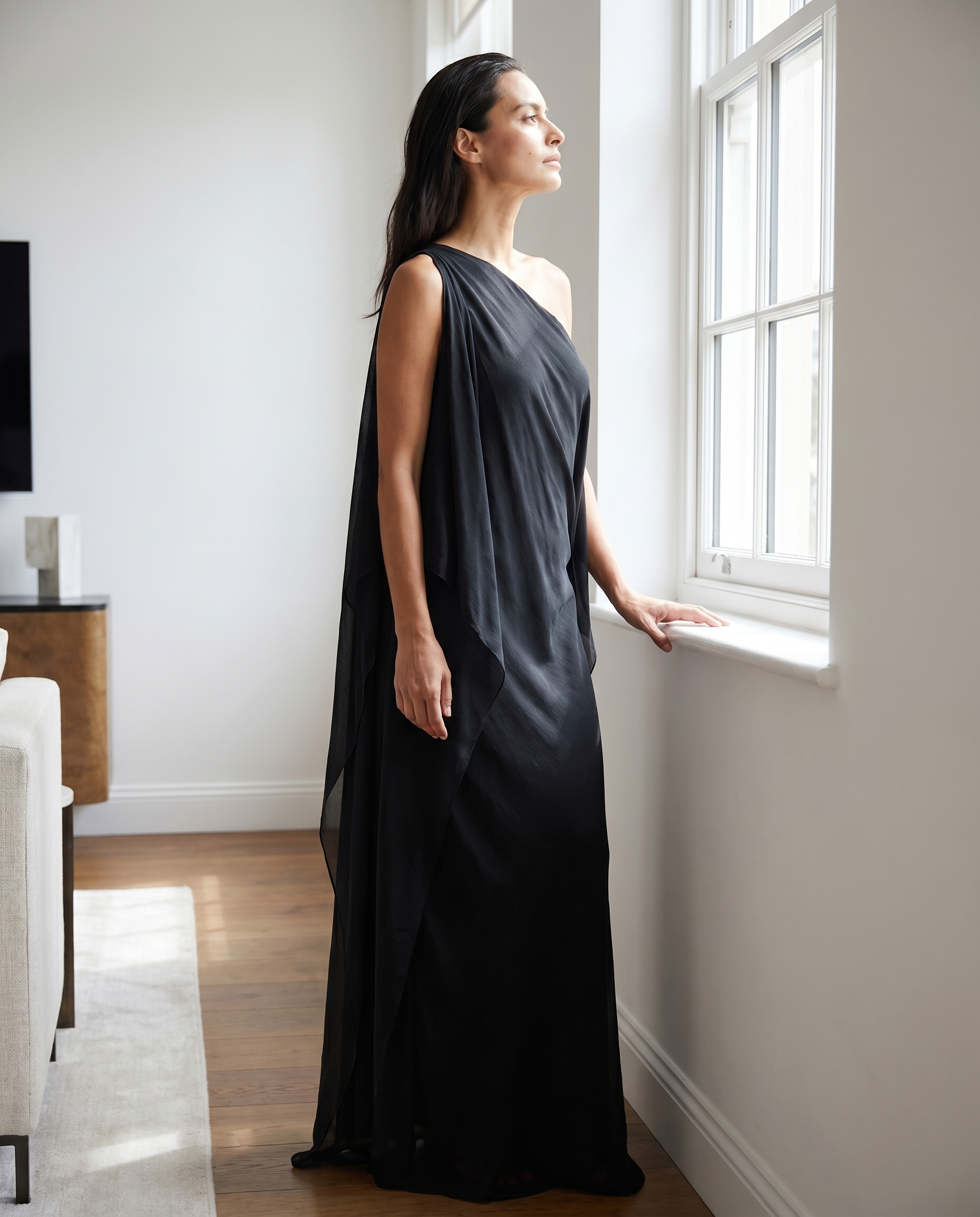 Celeste Draped Maxi Dress