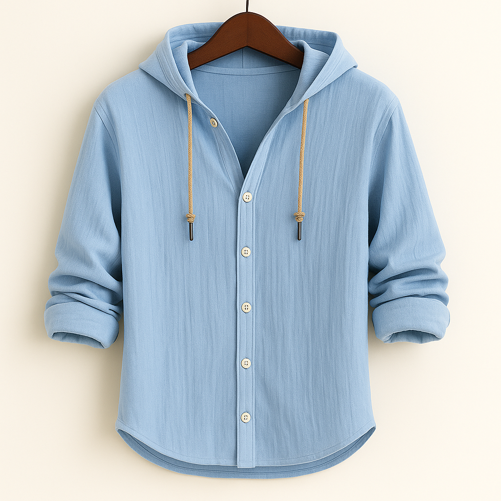 LANGFORD HOODED SHIRT JACKET