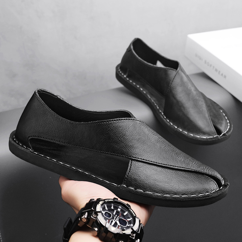CASCADE LEATHER SANDALS