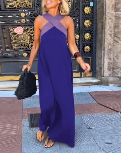 Elodie | Comfortable breathable cross maxi dress