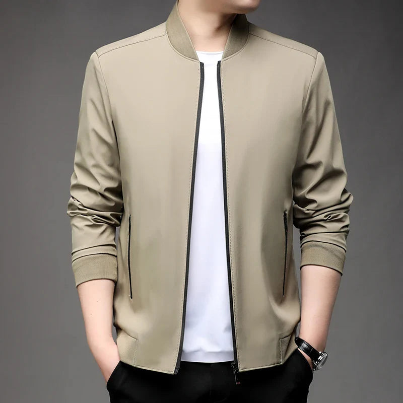 HUDSON STAND-COLLAR BLAZER