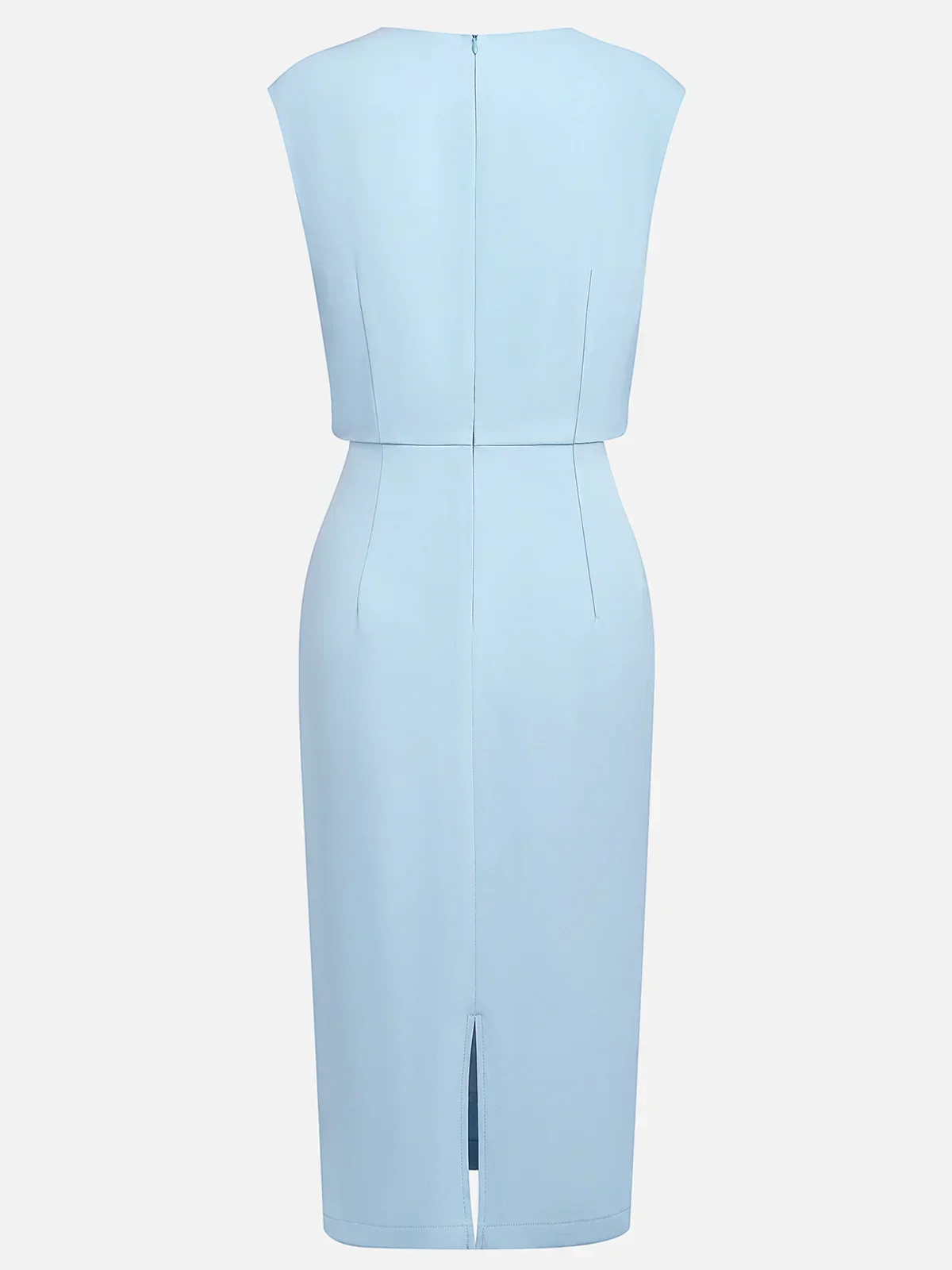 Valentina | Midi dress with side draping for sophisticated charm