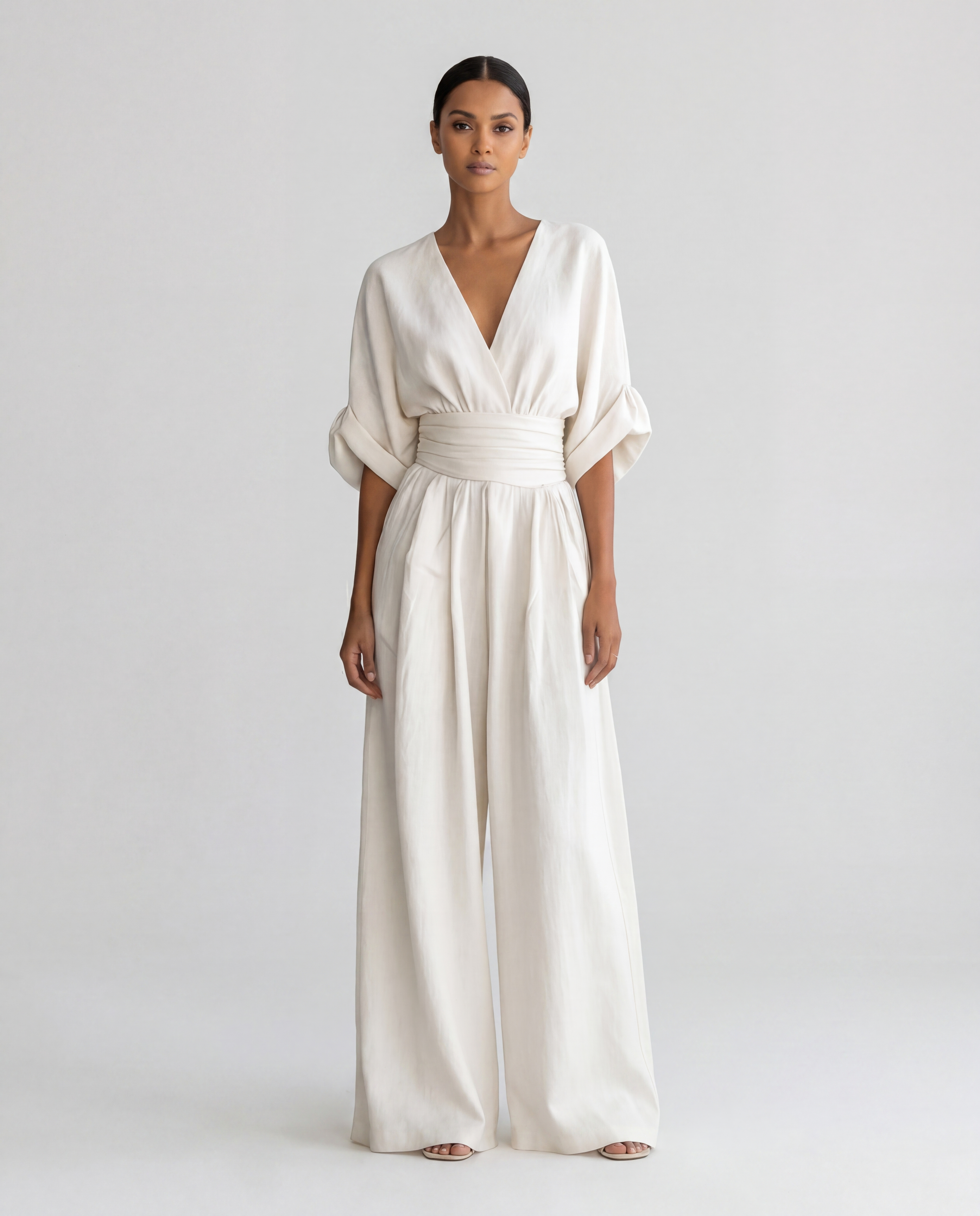 Elira Essential V-Neck Jumpsuit