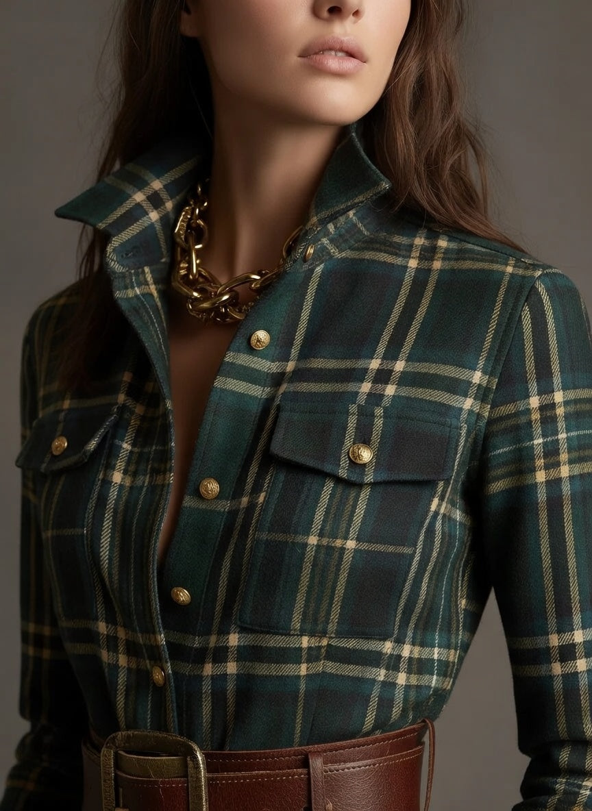 Harriet | Belted Shirt Dress